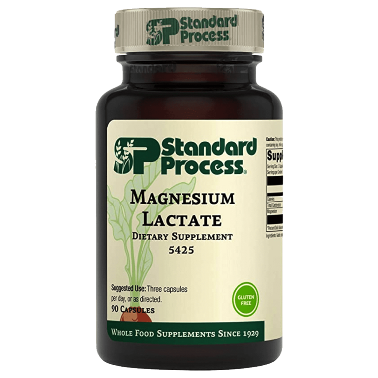 Standard Process Magnesium Lactate Review ⋆ The Gummy Galaxy